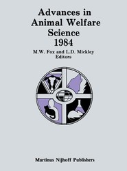Advances in Animal Welfare Science 1984