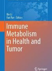 Immune Metabolism in Health and Tumor