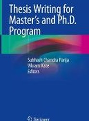 Thesis Writing for Master's and Ph.D. Program