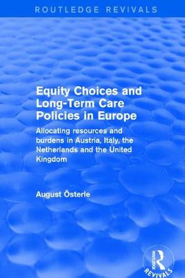 Revival: Equity Choices and Long-Term Care Policies in Europe (2001)
