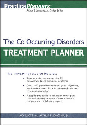 The Co-Occurring Disorders Treatment Planner