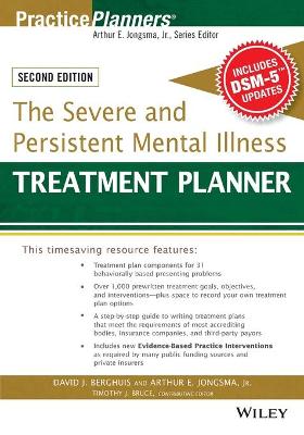 The Severe and Persistent Mental Illness Treatment Planner, with DSM-5 Updates 2e