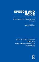 Speech and Voice
