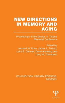 New Directions in Memory and Aging (PLE: Memory)