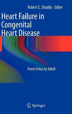 Heart Failure in Congenital Heart Disease: