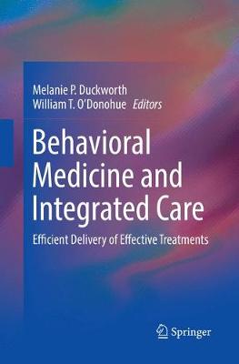 Behavioral Medicine and Integrated Care