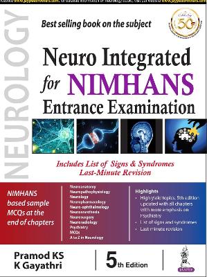 Neuro Integrated for NIMHANS Entrance Examination