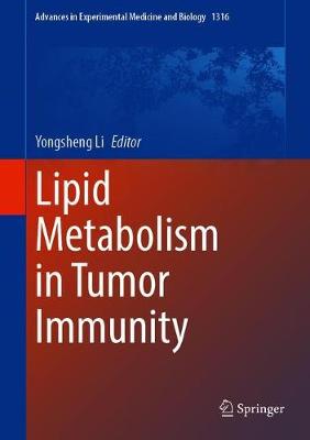 Lipid Metabolism in Tumor Immunity